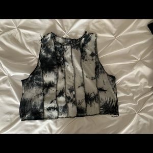 SHEIN Tie Dye Tank Cropped